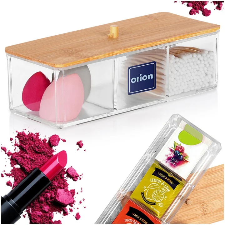 Organizer na kosmetyki do makijażu WHITNEY 23,5x10x8,5 cm