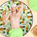Mata piknikowa, plażowa okrągła 138 cm