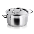 Garnek stalowy z pokrywką ANETT 16 cm, 1,9 l