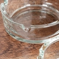 Popielniczka szklana 8 cm 2 szt.