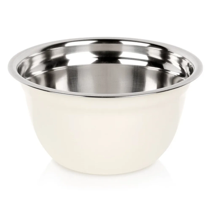 Miska kuchenna stalowa biała 14,5 cm, 700 ml