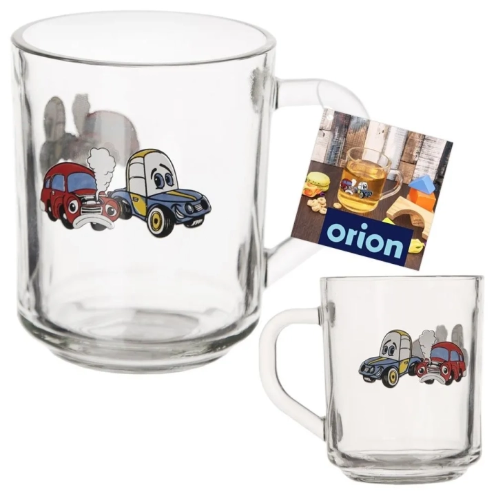 Kubek szklany AUTO 230 ml