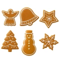 Wykrawacze do ciastek stalowe 6 szt.