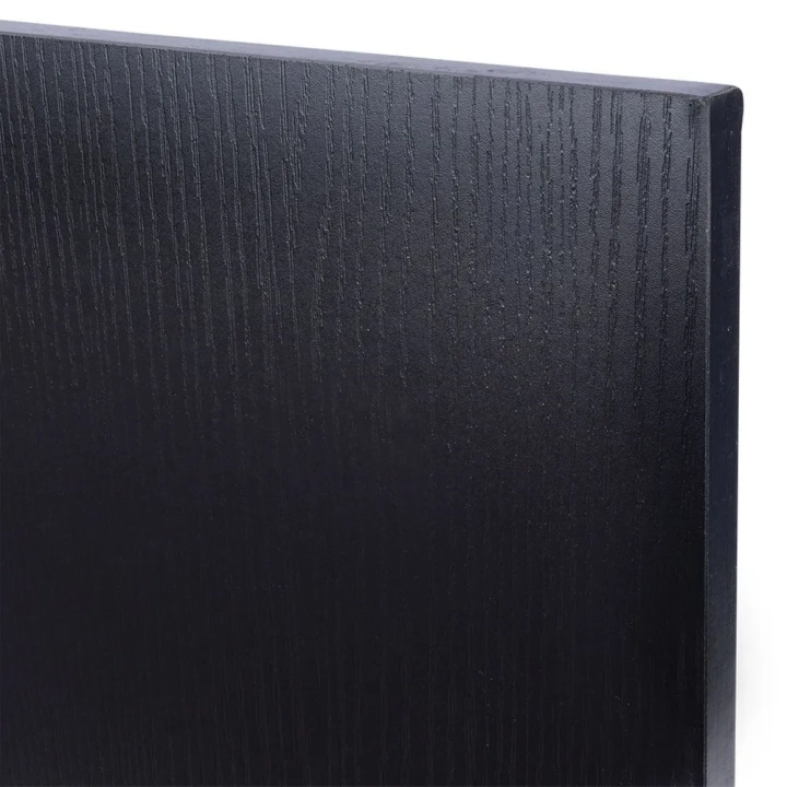 Stolik kawowy metalowy czarny boczny 40x26x58 cm