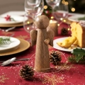 Figurka drewniana świąteczna anioł MANGO 21 cm
