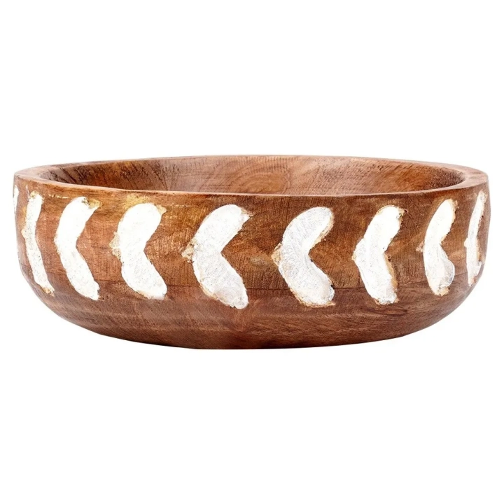 Miska drewniana 20 cm, 850 ml