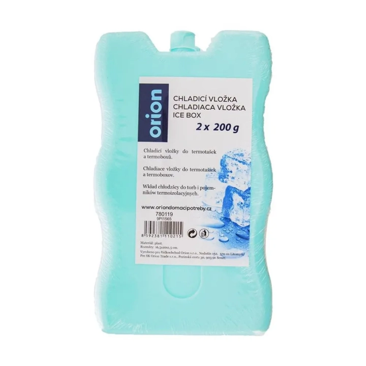 Wkłady chłodzące do lodówki turystycznej 2x200 g 2 szt.