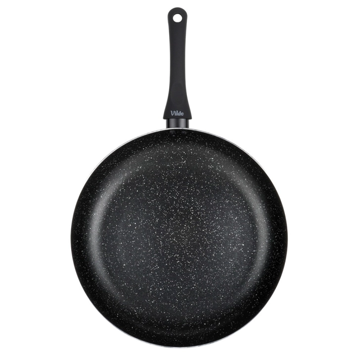 Patelnia granitowa BLACK LINE 32 cm