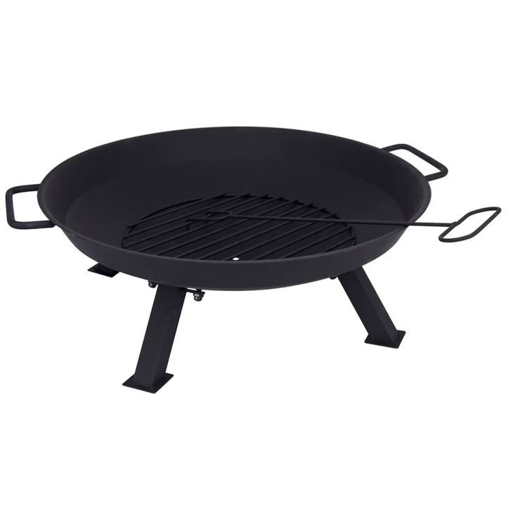 Palenisko ogrodowe z uchwytami pogrzebaczem 56 cm