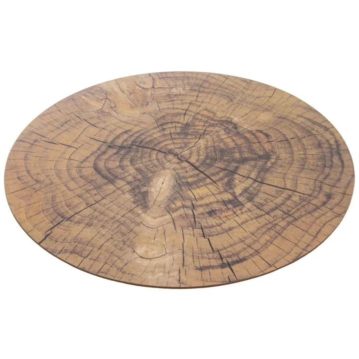Podkładka na stół korkowa okrągła WOODEN 38 cm