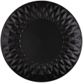 Talerz deserowy ceramiczny czarny SOHO 20 cm