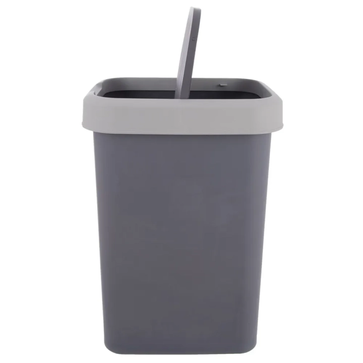 Kosz na śmieci plastikowy szary 25 l