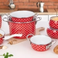 Garnek emaliowany TECKA 18 cm, 2 l