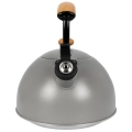 Czajnik z gwizdkiem stalowy szary WOODEN 2,9 l