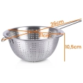 Cedzak kuchenny stalowy 21 cm