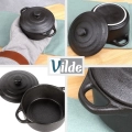Miseczka do zapiekania porcelanowa z pokrywką 300 ml
