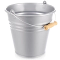 Wiadro plastikowe szare 7 l