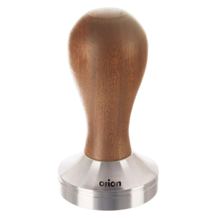 Tamper do kawy stalowy drewniany ubijak 5x9,5 cm