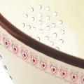 Cedzak kuchenny emaliowany beżowy TONCA 20 cm