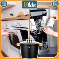 Garnek granitowy ze szklaną pokrywką TERRUNA AROMA 24 cm, 6,7 l