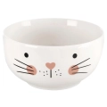 Kubek z miseczką dla dziecka porcelanowy kot 2 el.