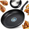 Patelnia granitowa BLACK LINE 32 cm