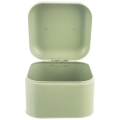 Chlebak metalowy zielony GREENISH 20x20x17 cm