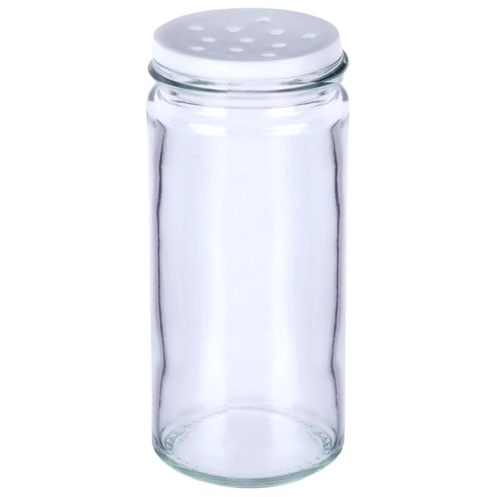 Pojemnik na przyprawy z sitkiem szklany 80 ml