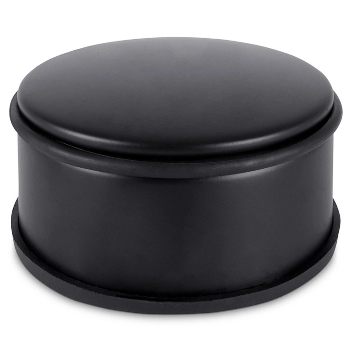 Stoper do drzwi metalowy czarny 11,5 cm