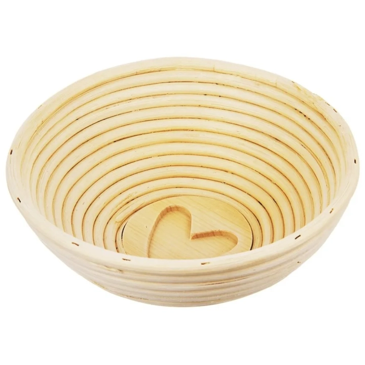 Koszyk do wyrastania ciasta na chleb rattanowy 1,2 kg / 21 cm