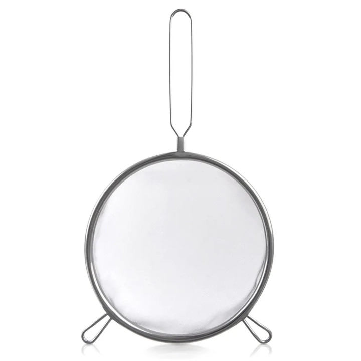 Sitko kuchenne stalowe z uchwytem 24,5 cm
