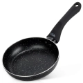 Patelnia granitowa BLACK LINE 16 cm