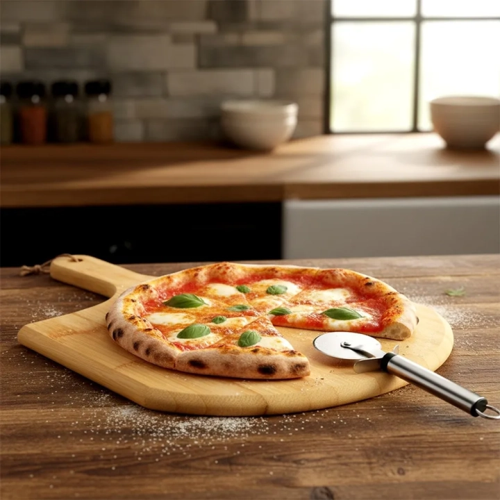 Łopata do pizzy drewniana 40x28 cm