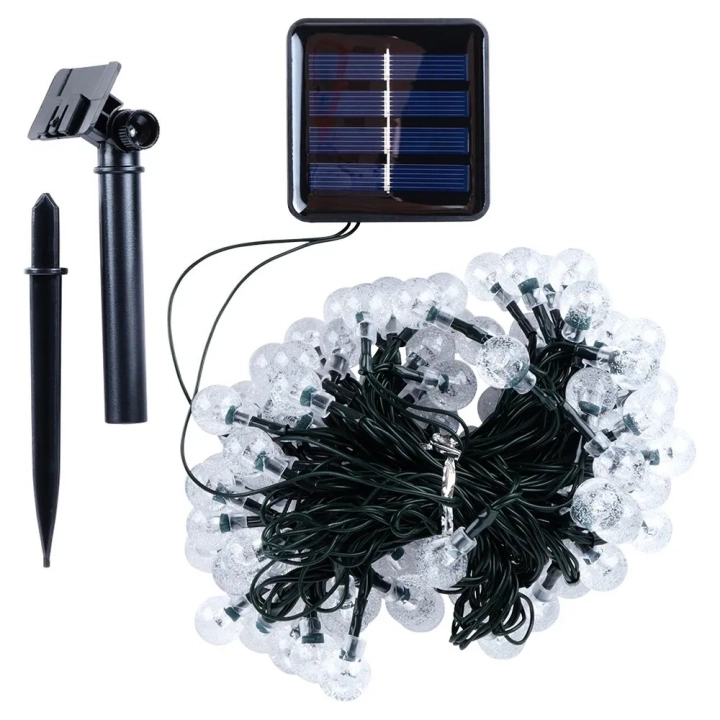 Girlanda ogrodowa solarna LED 10 m 100 szt.