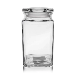 Pojemnik na żywność szklany kwadratowy 1,4 l