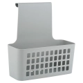 Koszyk na drzwi plastikowy szary 23,5x10x24 cm
