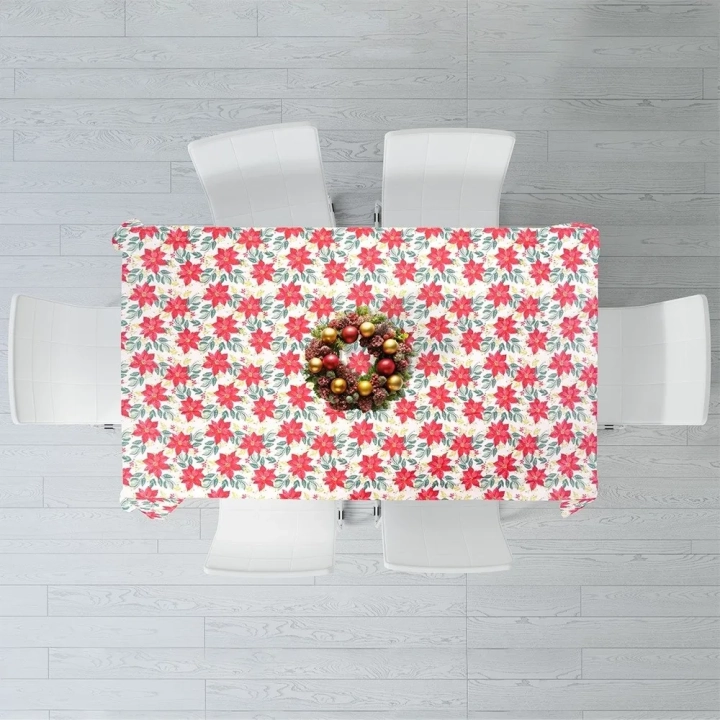 Obrus świąteczny plamoodporny 220x150 cm