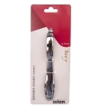 Obierak do warzyw i owoców metalowy pionowy LUXY 17 cm