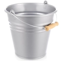 Wiadro plastikowe szare 10 l