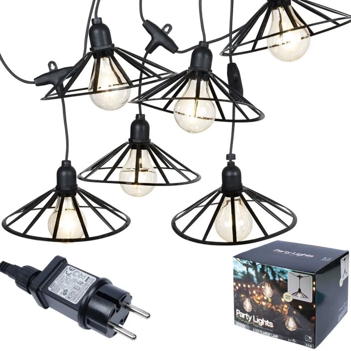Girlanda ogrodowa LED 5,5 m 6 szt.