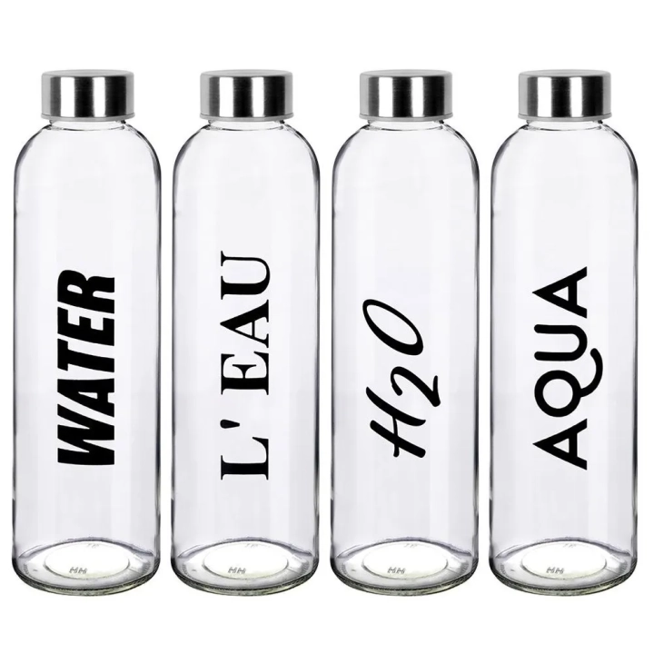 Butelka na wodę szklana 700 ml