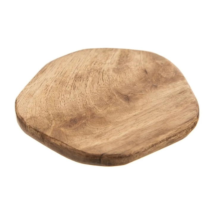 Podstawka pod kubek drewniana MANGO 10 cm