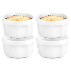Miseczki na przekąski porcelanowe 6 cm, 40 ml 4 szt.