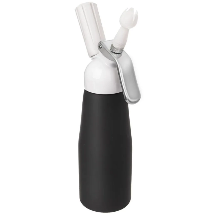 Syfon do bitej śmietany czarny 680 ml