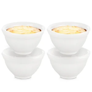 Miseczki na przekąski porcelanowe 6 cm, 40 ml 4 szt.