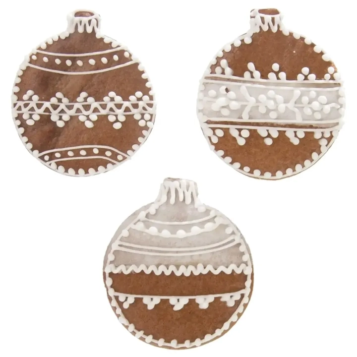 Wykrawacz do ciastek stalowy bombka 7 cm