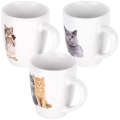 Kubki ceramiczne koty 220 ml 3 szt.