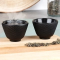 Czarki do herbaty żeliwne emaliowane CAST LINE 60 ml 2 szt.