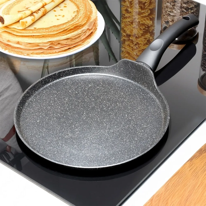 Patelnia do naleśników granitowa BLACK LINE 26 cm