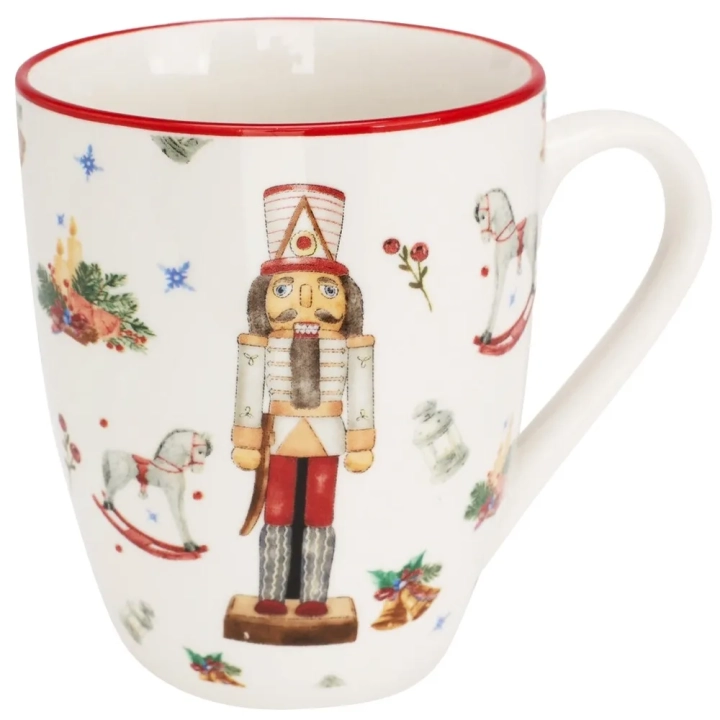 Kubek porcelanowy dziadek do orzechów 320 ml